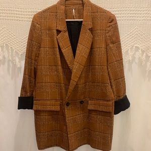 Free People tweed blazer
